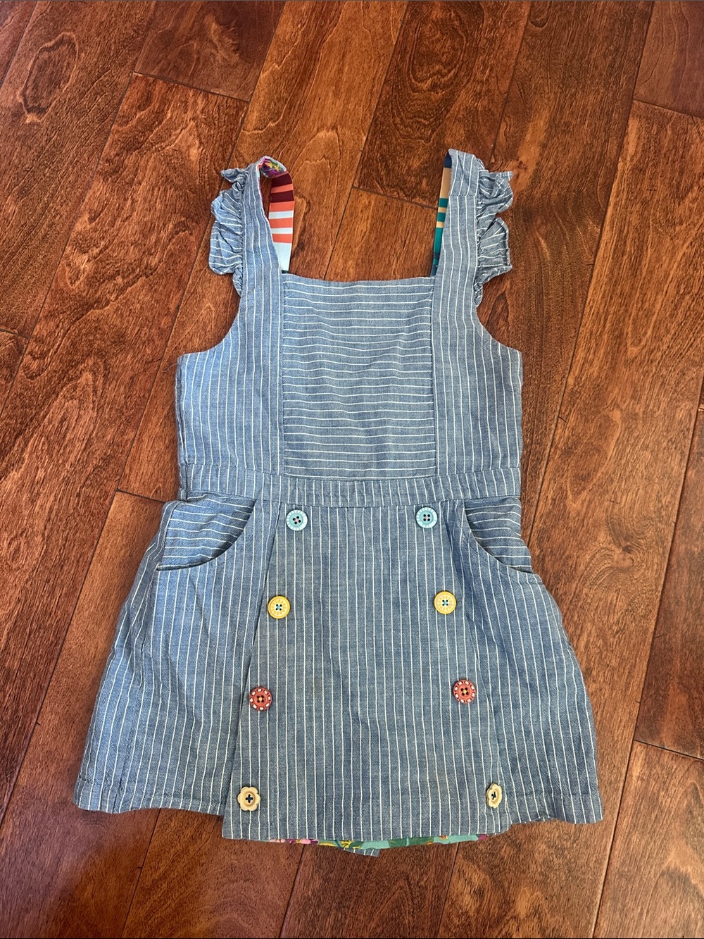Matilda Jane Colorful Buttons overalls